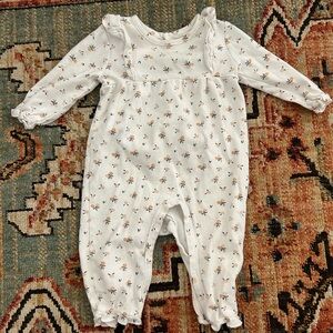 Floral Print organic cotton One Piece